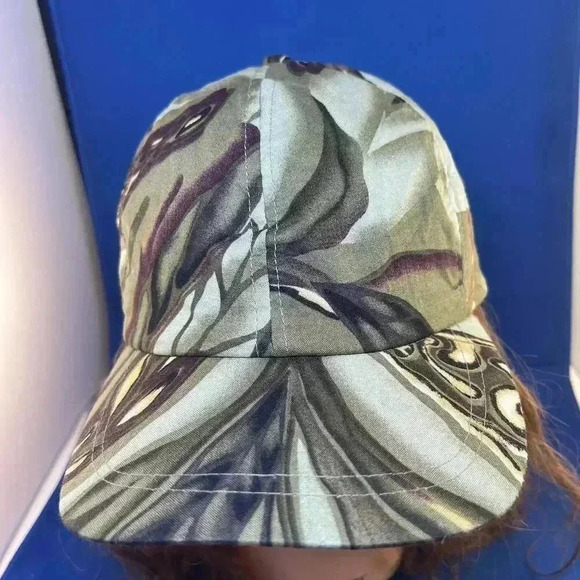 Stylish Floral Print Cap - Trendy Casual Headwear - Picture 2 of 8